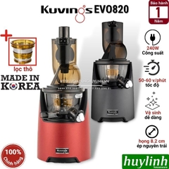 Máy ép trái cây chậm Kuvings EVO820 - Sản xuất tại Hàn Quốc