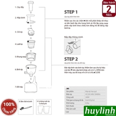 Máy ép trái cây chậm Kuvings J80 - Sản xuất tại Hàn Quốc