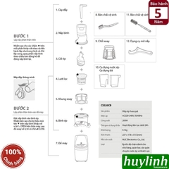 Máy ép trái cây chậm Kuvings KCS-5200B (tên cũ CS5200) - Made in Hàn Quốc - Chuyên dụng cho quán