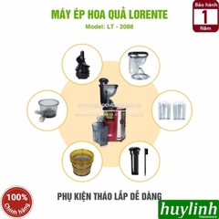 Máy ép chậm Lorente LT-2088 - 300W - Ép nguyên trái