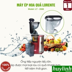 Máy ép chậm Lorente LT-2088 - 300W - Ép nguyên trái