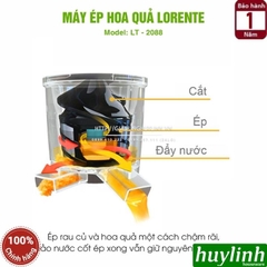 Máy ép chậm Lorente LT-2088 - 300W - Ép nguyên trái