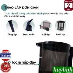 Máy ép chậm nguyên trái Magic ECO AC-144 - Sản xuất tại Thái Lan