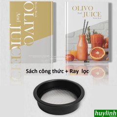 Máy ép chậm Olivo SJ210 - 200W - 2 trong 1 - Tặng voucher + Công thức ép