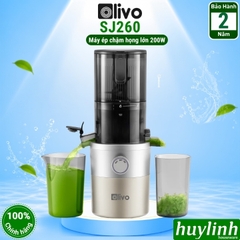 Máy ép trái cây chậm Olivo SJ260 - 200W - Họng lớn 12cm