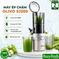 Máy ép trái cây chậm Olivo SJ260 - 200W - Họng lớn 12cm