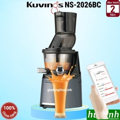 Máy ép chậm thông minh Kuvings NS-2026BC - Smart Juice - Sản xuất tại Hàn Quốc - Phân tích 7 chỉ số cơ thể - [Motiv1]