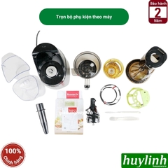 Máy ép chậm thông minh Kuvings NS-2026BC - Smart Juice - Sản xuất tại Hàn Quốc - Phân tích 7 chỉ số cơ thể - [Motiv1]