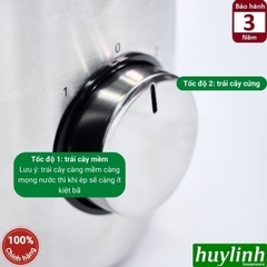 Máy ép nhanh thế hệ mới Promix PFJ-12 - 1200W - Lưới ép trái cây mịn hơn 0.3mm