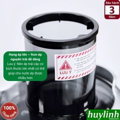 Máy ép nhanh thế hệ mới Promix PFJ-12 - 1200W - Lưới ép trái cây mịn hơn 0.3mm