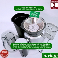 Máy ép trái cây Uniblend SS-01 - Công suất 1000W - Phù hợp cho quán kinh doanh (USS-01)