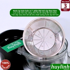Máy ép trái cây Uniblend SS-01 - Công suất 1000W - Phù hợp cho quán kinh doanh (USS-01)