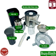 Máy ép trái cây nhanh Uniblend SS-83 - 1200W - Mẫu mới 2025 - Lưới ép cải tiến hạn chế xơ 0.3mm