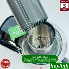 Máy ép trái cây nhanh Uniblend SS-83 - 1200W - Mẫu mới 2025 - Lưới ép cải tiến hạn chế xơ 0.3mm