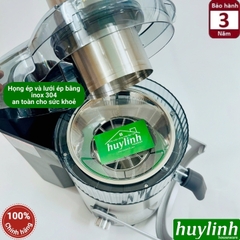 Máy ép trái cây nhanh Uniblend SS-83 - 1200W - Mẫu mới 2025 - Lưới ép cải tiến hạn chế xơ 0.3mm