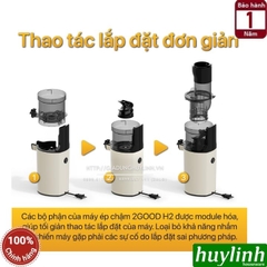 Máy ép trái cây chậm 2Good H2 - 200W - Ép nguyên trái