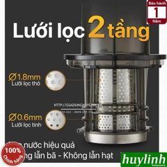 Máy ép trái cây chậm 2Good H2 - 200W - Ép nguyên trái