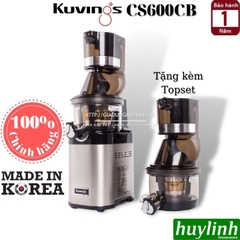 Máy ép trái cây chậm Kuvings Chef CS600 - Phù hợp cho quán