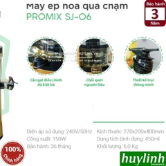 Máy ép trái cây chậm Promix SJ-06 - 150W - Phù hợp cho quán kinh doanh [Model 2023]