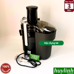 Máy ép nhanh thế hệ mới Promix PFJ-1250 - 1250W - Động cơ êm và bền bỉ - Lưới ép 3 tầng lọc