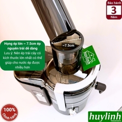 Máy ép nhanh thế hệ mới Promix PFJ-1250 - 1250W - Động cơ êm và bền bỉ - Lưới ép 3 tầng lọc