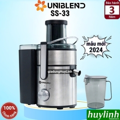 Máy ép trái cây nhanh Uniblend SS-33 - Công suất 1000W - Model mới 2024
