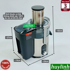 (FREESHIP) Máy ép trái cây nhanh Uniblend SS-83 - 1200W - Lưới ép cải tiến hạn chế xơ 0.3mm