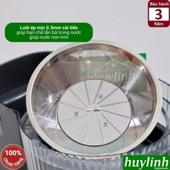 (FREESHIP) Máy ép trái cây nhanh Uniblend SS-83 - 1200W - Lưới ép cải tiến hạn chế xơ 0.3mm