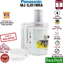Máy ép trái cây nhanh Panasonic MJ-SJ01WRA - 800W - Chính hãng