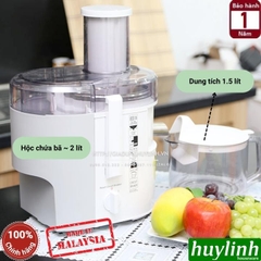 Máy ép trái cây nhanh Panasonic MJ-SJ01WRA - 800W - Chính hãng
