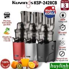 Máy ép trái cây chậm Kuvings KSP-2428CB - chuyên ép cần tây - cà rốt - Made in Hàn Quốc