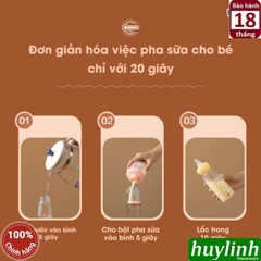 Máy đun nước - hâm sữa cho bé Bear TNQ-D12D1 - 1.2 lít - Tiếng Việt