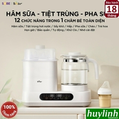 Máy hâm sữa tiệt trùng đun nước đa năng Bear WW-5H12V78 - 1.3 lít