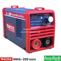 Máy hàn que điện tử inverter Btec MMA-200 mini