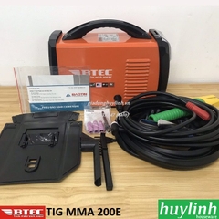 Máy hàn điện tử Btec TIG MMA 200E - 2 chức năng