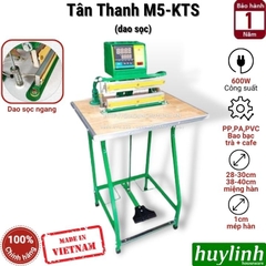 Máy hàn miệng túi dao sọc Tân Thanh M5-KTS - Có đồng hồ