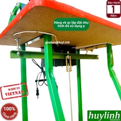 Máy hàn miệng túi đạp chân Tân Thanh M2-500 - ép túi nylong PE PA PP