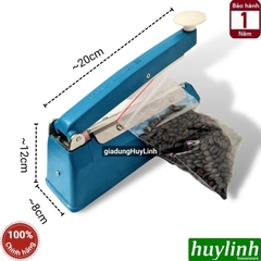 Máy hàn miệng túi dập tay Tân Thanh M10-200mm