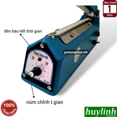 Máy hàn miệng túi dập tay Tân Thanh M10-200mm