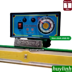 Máy hàn miệng túi đạp chân Tân Thanh M5-300 - má đồng - dao sọc caro