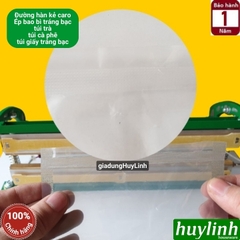Máy hàn miệng túi đạp chân Tân Thanh M5-300 - má đồng - dao sọc caro