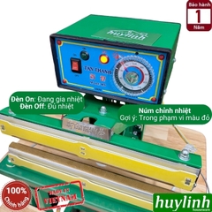 Máy hàn miệng túi đạp chân Tân Thanh M5-300 - chân lùn - má đồng