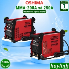 Máy hàn que inverter Oshima MMA-200A (7.1KVA) và MMA-250A (9.6KVA) - 3 bo
