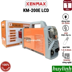 Máy hàn que mini Kenmax KM-200E LCD - có màn hình