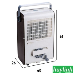 Máy hút ẩm dân dụng Fujie HM-930EC - 30 lít