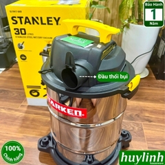 (Mới 2025) Máy hút bụi 3 chức năng Stanley SL19417-8AB - 30 lít - 1200W - Hút bụi khô ướt và thổi bụi