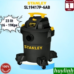 Máy hút bụi 3 chức năng Stanley SL19417P-6AB - 23 lít - 1200W - Hút bụi khô ướt và thổi bụi