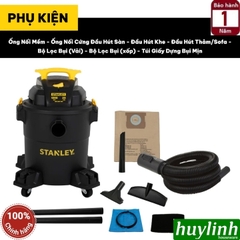 Máy hút bụi 3 chức năng Stanley SL19417P-6AB - 23 lít - 1200W - Hút bụi khô ướt và thổi bụi