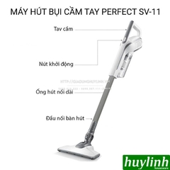 Máy hút bụi cầm tay Perfect PF-SV11 - 650W