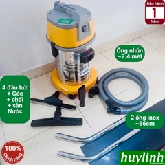 Máy hút bụi công nghiệp Camry BF575 - 30 lít - Có thể hút khô - ướt